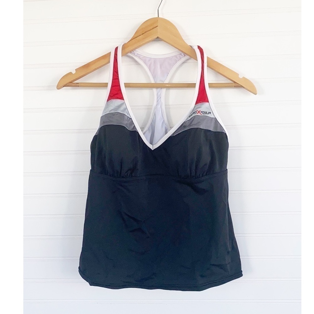 Padded racer back‎ tank Size 12